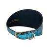 Turquoise & Black 3” Wide Style Collar