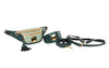 Pearl Green Italian Leather/Light Green Tilapia Fanny Pack With Large Gold Rivet & Matching Wide Style Collar, Leash & Harness Set