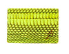 Neon Green Viper Snake Card Wallet