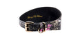Black, White, Pink, Gold Snake 3” Wide Style Collar