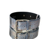 Luxury Pet Fashion Baby Blue/Blue/Bronze Classic Snake Collar