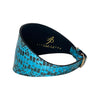 Turquoise & Black 4” Wide Style Collar