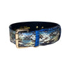 Stunning Multi-Blue Tone Snake Classic Collar