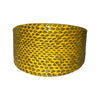 Mustard Yellow & Black Snake 3” Wide Style Collar