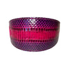 Ruby Red & Purple Snake 3” Wide Style Collar