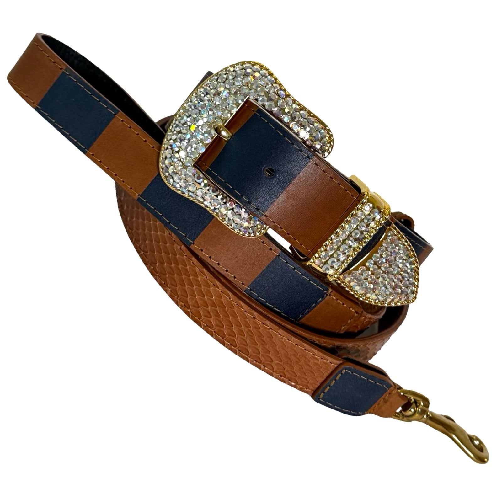 Riviera Swarovski Crystal Edition Collar And Leash Set