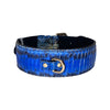 Stunning Multi-Blue Tone Snake Classic Collar