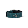 Teal and Black Snake Classic Collar