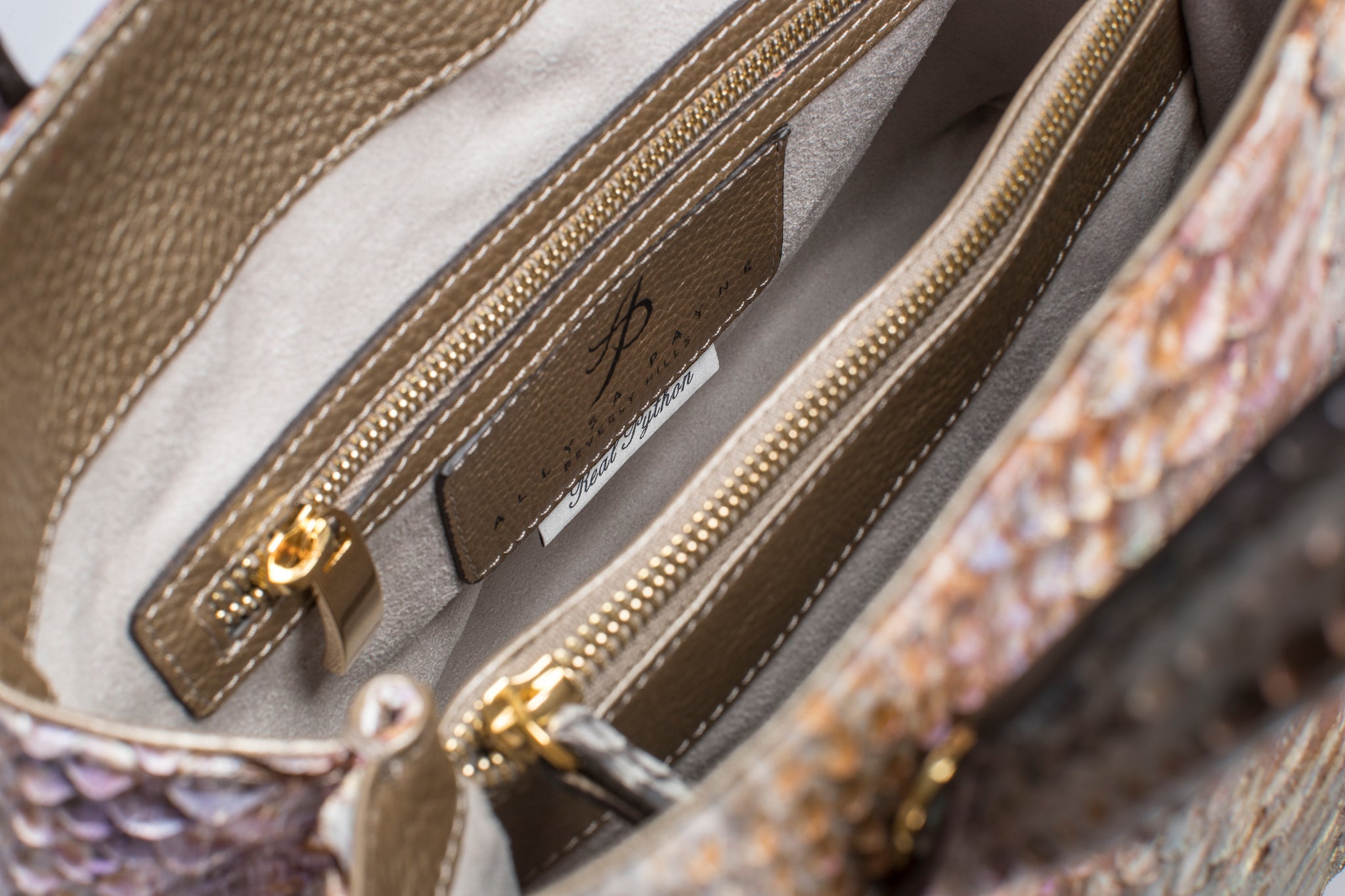 Genuine Python Bag Snakeskin Bag Handbag Purse Real Snake Skin 