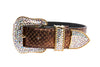 Bronze Gold Snake/Swarovski Crystal Collar