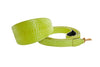 Neon Green Snake 3” Wide Style Collar & Leash Set