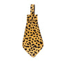Leopard Print Italian Leather Tie