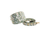 Luxury Pet Fashion Custom Art Deco Snakeskin Wide Collar  & Leash Set