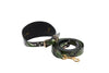 Multi Color Green Snake 3” Wide Style Collar & Leash Set