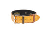 Luxury Let Fashion Mustard Yellow Snakeskin With Classic Gold Hardware