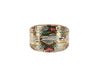 Scottsdale Collection Multi Color Gold Snake 4” Wide Style Collar